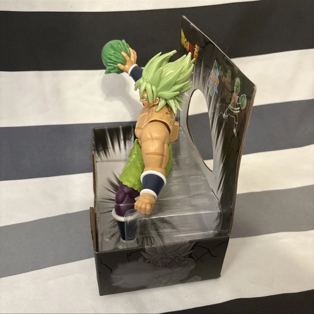 Bandai Dragon Ball Super Attack Collection Super Saiyan Broly 7" Action Figure - Picture 4 of 4